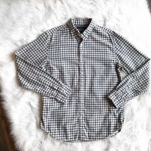 Banana Republic Gingham Luxe Flannel Camden Fit